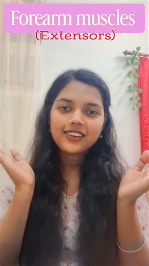 Forearm muscles [extensors] #anatomylecture #physiotherapist #viralvideo#shorts#study#medicalstudent