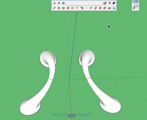 4.6K views · 366 reactions | Door Handles Here I have made some very simple door handles using Truebend by Thomthom, available from SketchUcation and E Warehouse. Note the use of the new Flip tool to flip along the global axis even when the object is rotated off axis. Alt swaps between global and local. | Box | Facebook