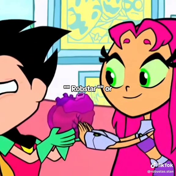 #ROBSTAR Everyone agrees right? #robin #starfire #teentitans #fyp | robin x starfire