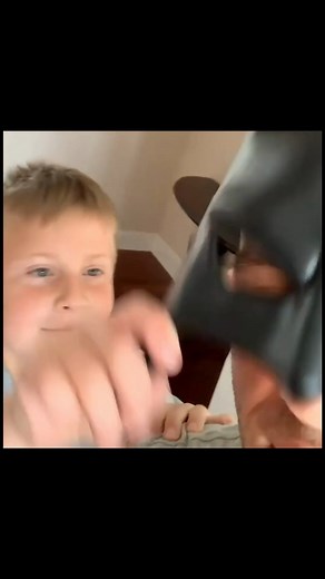 Batdad unmasked. | Batdad