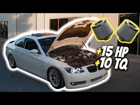 BMW N54 335I BURGER TUNING DCI INTAKE INSTALL! (ADD EASY HP & TQ!)