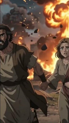 Lot's Wife Looked Back and Became a Pillar of Salt | A Powerful Bible Story of Obedience