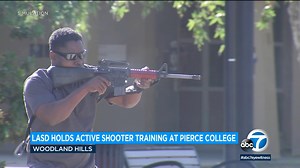 LASD holds active shooter drills at Pierce College