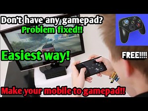 How to make your mobile a joystick|| Droid joy|| 2021.