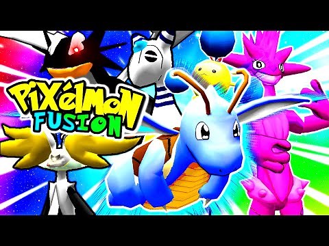 Minecraft Pixelmon RANDOMIZED FUSION Battle! (Minecraft Pokemon Mod)