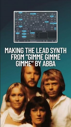 Synth Remake Tutorial: ABBA - Gimme! Gimme! Gimme! (Lead)