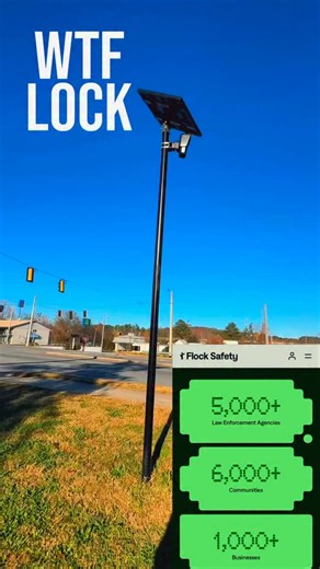 S0PHIA on Instagram: "Most people see one camera. They don’t see the full network behind it. ALPR + Ring + drones + audio + real-time alerts. The system is way bigger than people realize. #FlockSafety #ALPR #Surveillance #SmartCities #PublicSafetyTech"