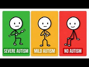 Signs of Mild Autism vs Severe Autism vs No Autism