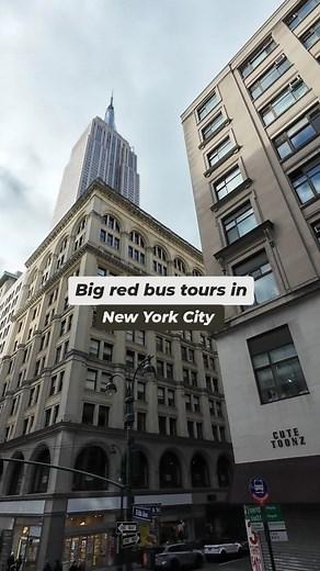 Would you try this open top bus tour 👇🏻 📍Big Red Bus Tours New York 🚌 This Tour in New York offers an open-top, hop-on hop-off experience, allowing you to explore the city's landmarks at your own pace. 🗺 The routes cover both Downtown and Uptown Manhattan, and provides commentary and convenient stops near major attractions such as Times Square, Central Park, and the Empire State Building. 🎟 Ticket options include a 1-day hop-on hop-off or a 2-day hop-on hop-off pass for both Downtown and U