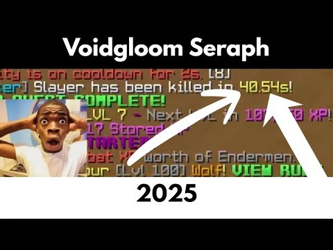T4 Voidgloom Seraph 40.54s | Hypixel Skyblock 2025 | 1.21.10