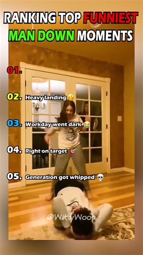 Ranking top Funniest Man Down Moments 😂 | Try Not To Laugh #shorts