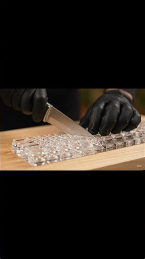 Who Gave a Knife to the Keyboard? ⌨️🔪 #asmr #animatedfilms #relax #aianimation #relaxing #shortfilms