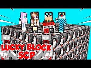 LUCKY BLOCK GIGANTI DEGLI SCP SU MINECRAFT!!!
