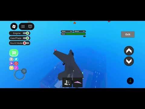 Flying a Fighter Jet in Airport Tycoon in Roblox [Gamepass] ✈️🛩️