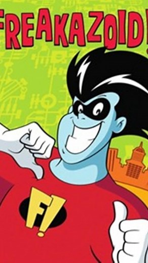 Cartoons/Series Nostalgia on Instagram: "Freakazoid! follows Dexter Douglas, a nerdy teen who gets zapped into cyberspace and transformed into the wild, unpredictable superhero known as Freakazoid. He's loud, zany, and totally chaotic like a superhero with zero chill. Instead of serious battles, he defeats villains through random gags, slapstick comedy, pop culture parodies, and fourth-wall-breaking nonsense. Think Deadpool, but cartoon-style and way before his time."
