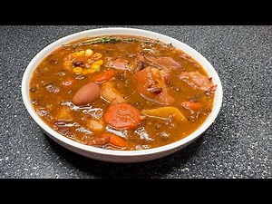 Jamaican Red Peas Soup with Ham Bone, Pigtail & Ham Hock | Easy Comfort Recipe
