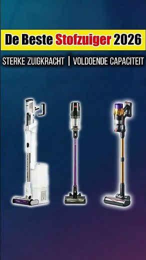 Top 5 stofzuigers van 2026 | Uitgebreide review en analyse