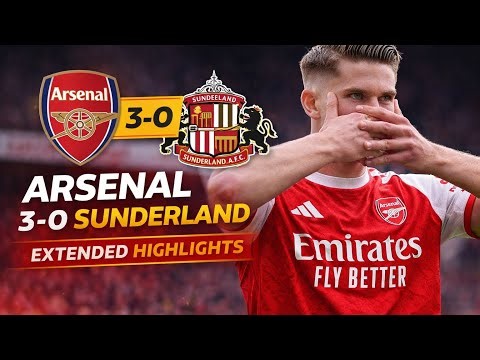 🔥🔥 ARSENAL 3-0 SUNDERLAND | ALL GOALS | EXTENDED HIGHLIGHTS #arssun #arsenal #sunderland #coyg
