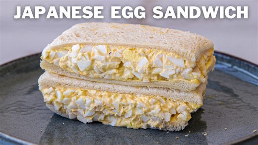 How to Make Tamago Sando - Japanese Egg Sandwich