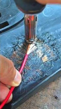 Helpful tips for repairing plastic items using electrical wire! #Helpful #tips #plastic #plastic