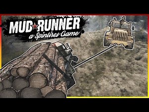 MULTIPLAYER WINCH PULLING & LOG HAULING! - Spintires: MudRunner Gameplay Roleplay
