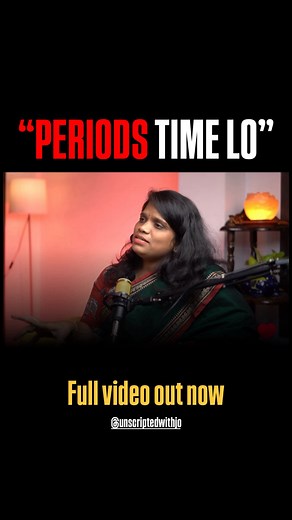 Unscripted with Jo on Instagram: "Periods lo Yoga cheyochha? !! Full video link in bio! Ft - Srivani ( Yoga and accupenture therapist, Psychologist ) Contact - Bodhi Yoga and Therapy Centre ( Kukatpally ) - 7337416485 #Periods #Yoga #Womenhealth #UnscritpedwithJo #unscriptedwithjo"