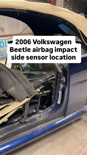 Rebuiltcars | 2006 Volkswagen New Beetle airbag module side impact sensor part number 600909606G location on car 🚘 Used auto parts, serving Chicagoland... | Instagram