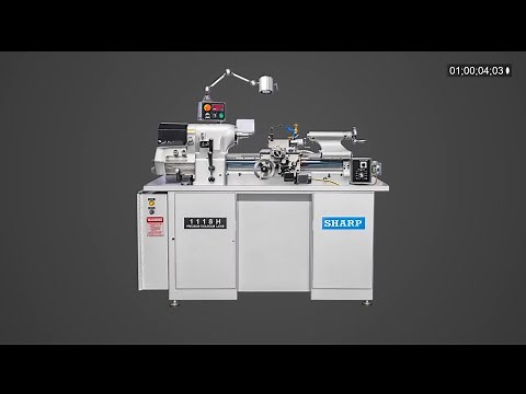 SHARP Toolroom Lathe Model: 1118H