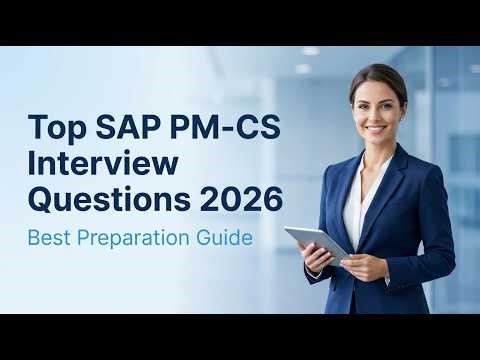 Top SAP PM-CS Interview Questions 2026 | Best Preparation Guide