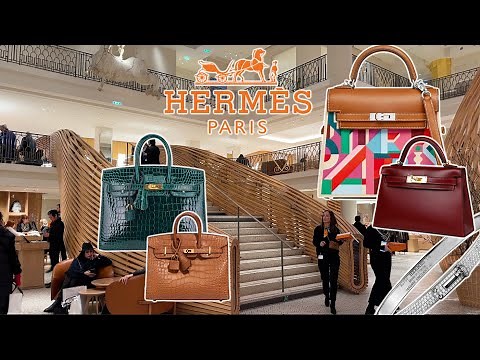 PARIS HERMÈS LUXURY SHOPPING VLOG Faubourg Saint Honoré → SÈVRES→GEORGE V→FSH HERMES FULL STORE TOUR