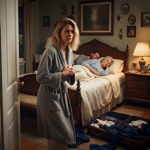 Married for 3 Years, Her Husband Spent Every Night in His Mother’s Room — One Late Night, She Looked In and Everything Fell Apart… For the first three months of their marriage, Claire told herself it was temporary. Ethan would kiss her goodnight, whisper “I’ll be right back”, and disappear down the hallway to his mother’s room. The door would close softly. The house would fall quiet. And the hours would pass. At first, Claire believed the explanation. Margaret Collins was recovering from a strok