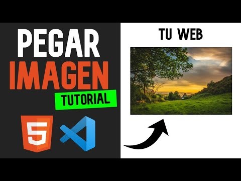 👉como Pegar una IMAGEN en HTML - Visual Studio Code