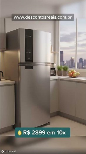 Geladeira Brastemp Frost Free 385L Inox Brm46
