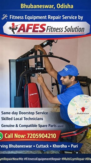 Afes Fitness Solution on Instagram: "Treadmill not working? We fix it fast! 🔧🏃‍♂️ AFES Fitness Solution provides professional treadmill repair in Bhubaneswar. In this video, you can see live treadmill testing & repair done by our expert technician. ✅ Treadmill PCB repair ✅ Motor & belt problem fixing ✅ Incline & error code solution ✅ Gym equipment & exercise bike repair ✅ Same-day home service 📍 Service Areas: Bhubaneswar | Cuttack | Baramunda | Patia | Nayapalli | Khandagiri 📞 Call / WhatsA
