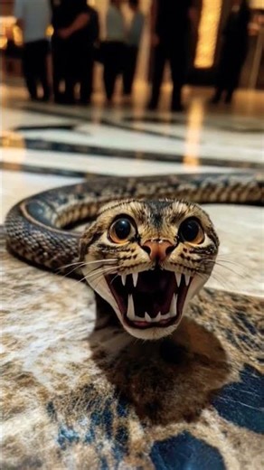 ai cat snake animation New Short video 3 September 2025