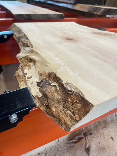 Live Edge Maple Slabs | 1" - 1.25” Thick | 14" - 20"  Wide | Raw Live Edge Slab | Live Edge Table Top | Live Edge Furniture - Etsy