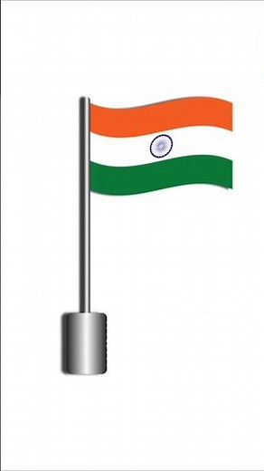 Creating INDIAN FLAG in Adobe Illustrator | ‪@thevector_graphics‬ #indianflag #flagdesign #india