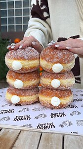 4.5K views · 59 reactions | A shop that sells bomb cream donuts filled with cream cheese The combination of chewy donut dough and homemade sour cream made with a lot of cream cheese is a perfect match! Each donut is bigger than a fist, so it's very filling and incredibly delicious✊ Sangenjaya "Park Store" #TokyoGourmet #TokyoCafe #SangenjayaGourmet #tokyo #japanesefood | Sciardac | Facebook