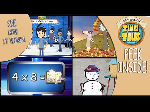 Times Tales® Makes Memorizing Multiplication Fast, Easy & Fun!