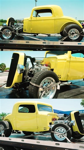 Cruising in this American Graffiti replica with a 350 Chevy engine! This hot rod is pure classic cool. Hoping to drive this beauty home today! Catch Season 6 of South Beach Classics on the Beach Channel Youtube. New episode every Wednesday. #HotRod #ClassicCar #AmericanGraffiti #CarGoals #Chevy