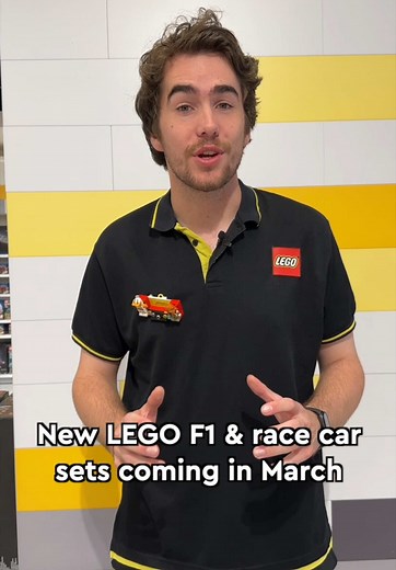 Discover New LEGO® F1® & Race Car Sets for March
