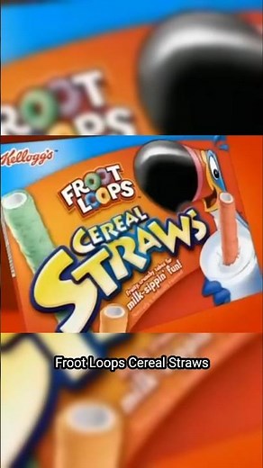 Cereal Straws are the greatest innovation of our entire generation #2000s #2000snostalgia