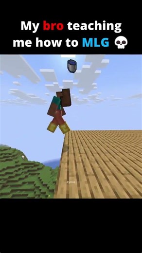 my friend is mlg pro! #minecraft #funny #viral