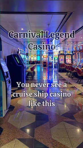 Part 1 - Inside the Empty Casino on Carnival Legend | Embarkation Day