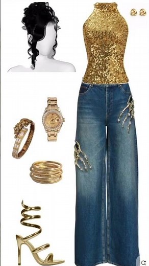 GOLD COLOR combinations on trend #gold #golden #combine #colors