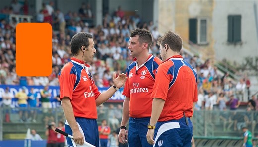 Focus sur le nouveau carton orange au Rugby | Rugby Transferts