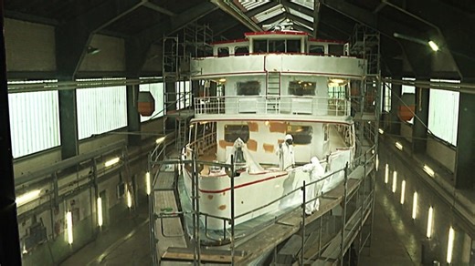 "MS Baden" - das älteste Fahrgastschiff der Bodensee-Schiffsbetriebe wird restauriert