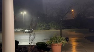 25K views · 183 reactions | A look outside the WFIN Studios in Findlay as a line of storms with 50 mph winds blows through town a little after 11 Wednesday night. The NWS issued a special weather statement for Findlay for those 50 mph winds. https://wfin.com/weather-forecast/ | 1330 WFIN | Facebook