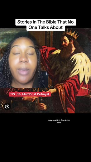 Replying to @CAUTIONVIRGO sooo much tea! you can find this in 2 Samuel 11-12/ 1 Kings1-2 #greenscreen #fyp #foryou #biblestories