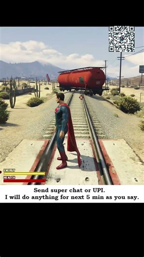 GTA 5 sUPERMAN vs tRAIN | SAP Gaming #viral #gameplay #gaming #gta #gta5